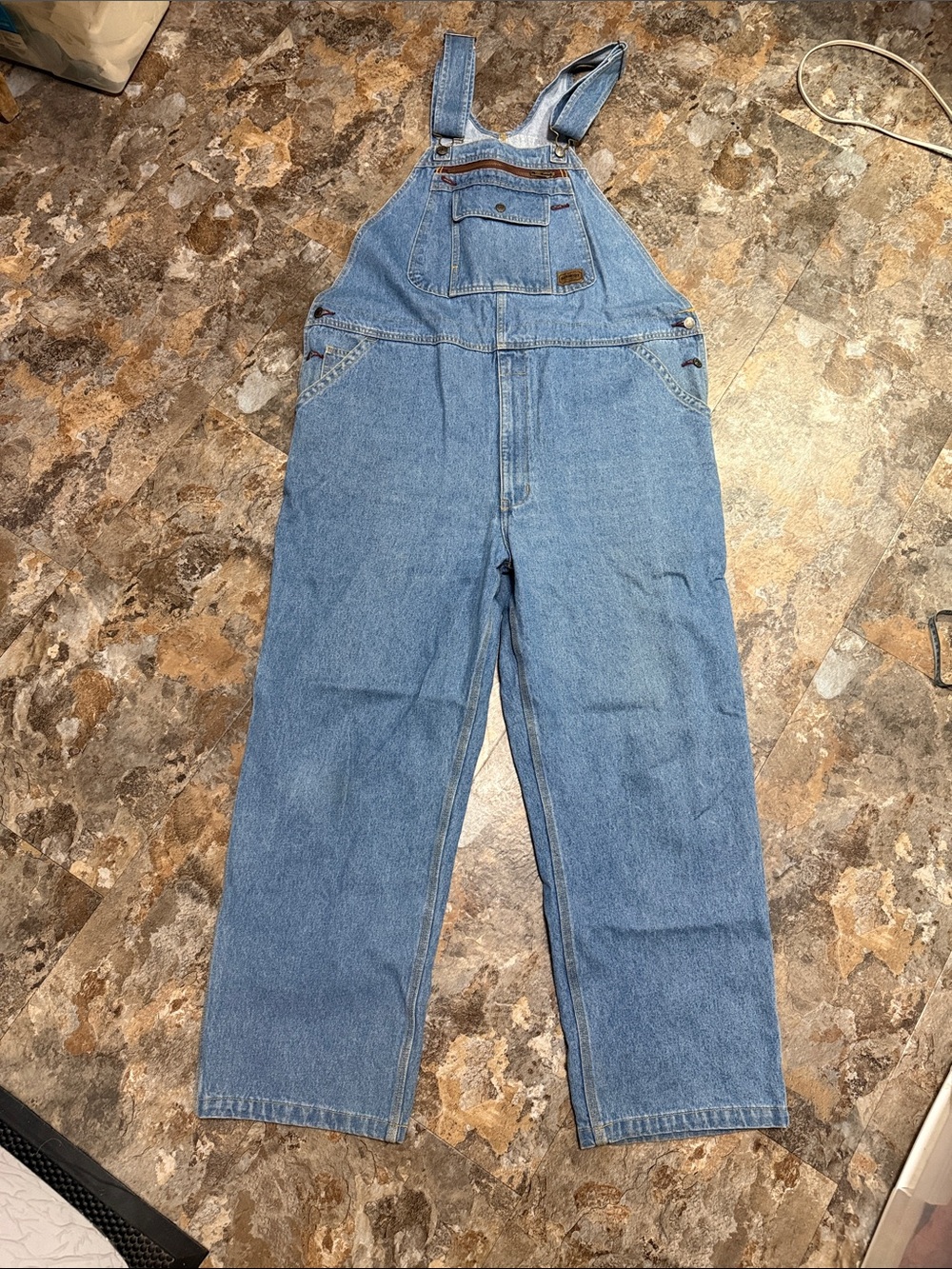 Schmidt Men's Classic Blue Denim Overalls
42x30